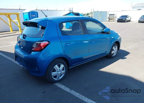 2024 Mitsubishi Mirage Es/Le z USA, uszkodzony, nr VIN ML32AUHJXRH020042